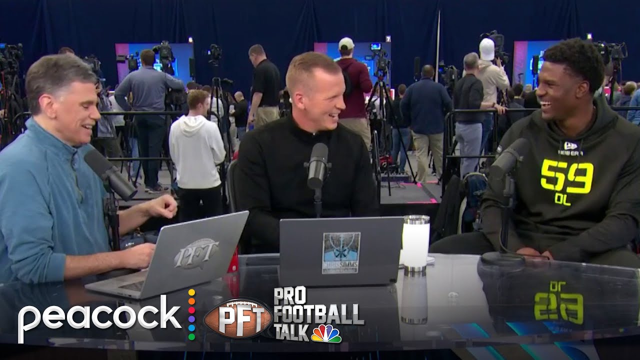 NFL draft prospect James Pearce Jr.: My 'actions do the speaking' | Pro Football Talk | NFL on NBC