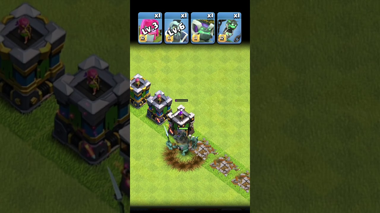 Every Level Archer Tower VS Clash-O-Ween Troops! Clash of Clans