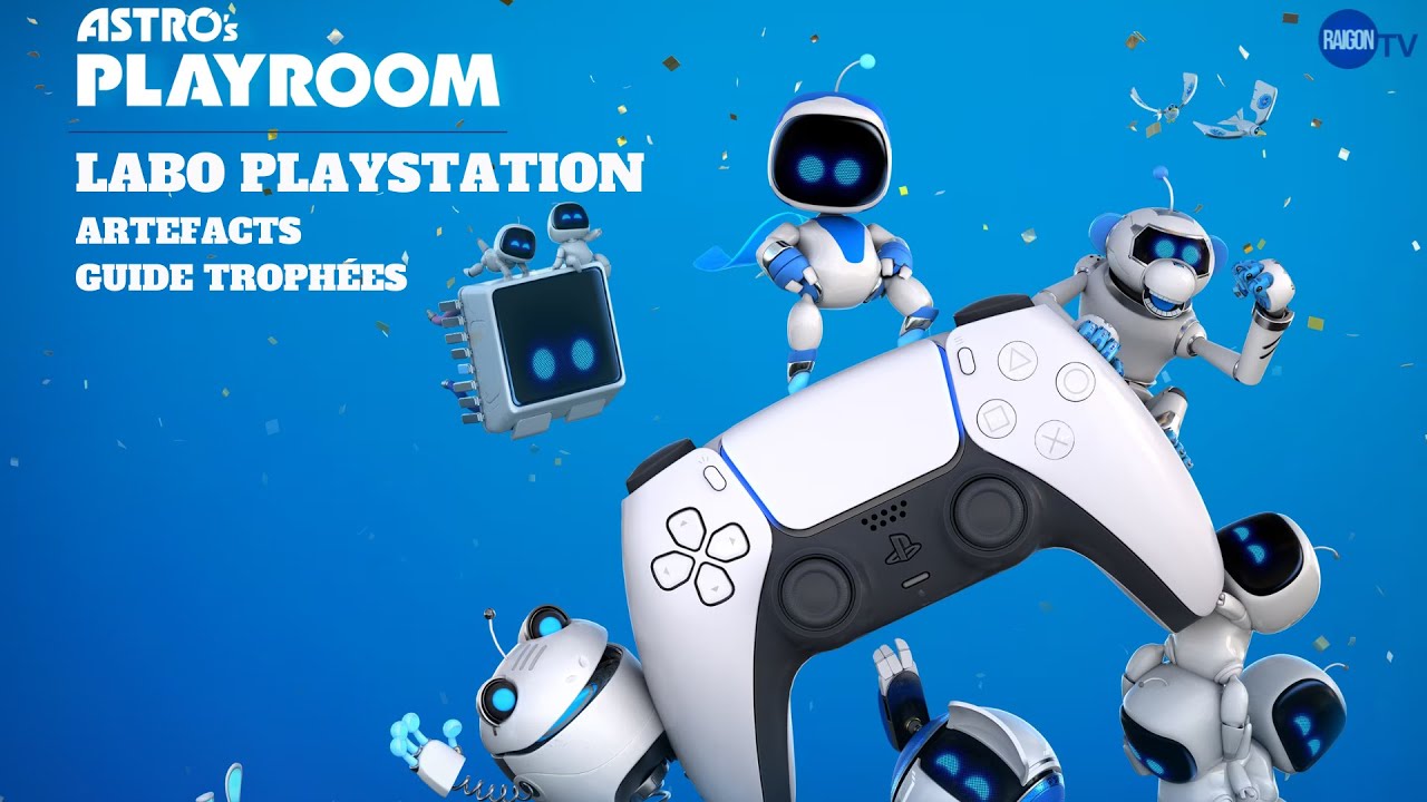 Astro's Playroom - Labo Playstation - Artéfacts gatcha - Trophées