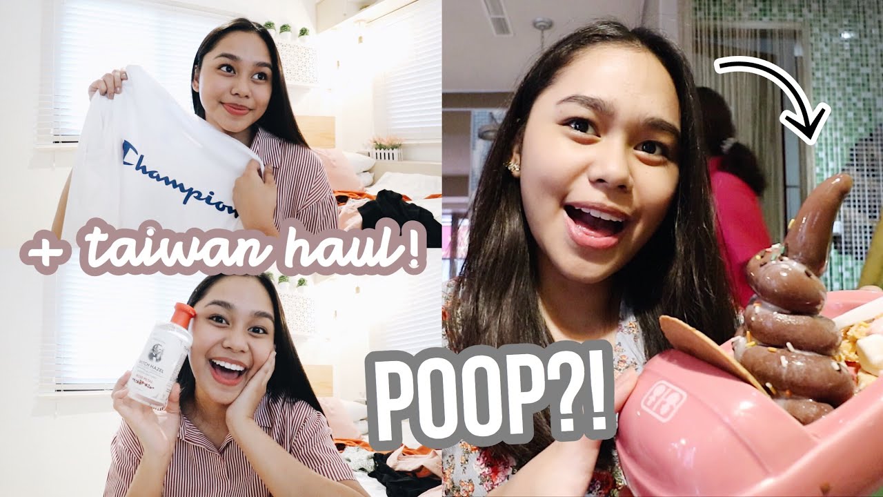Eating Poop Ice Cream?! + Taiwan Haul! | ThatsBella