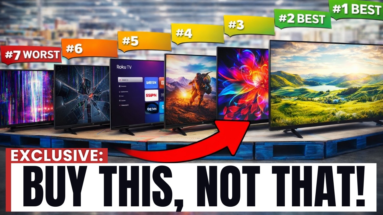 Top 7 Smart TVs Ranked Worst to Best (2026 Buyer Guide)