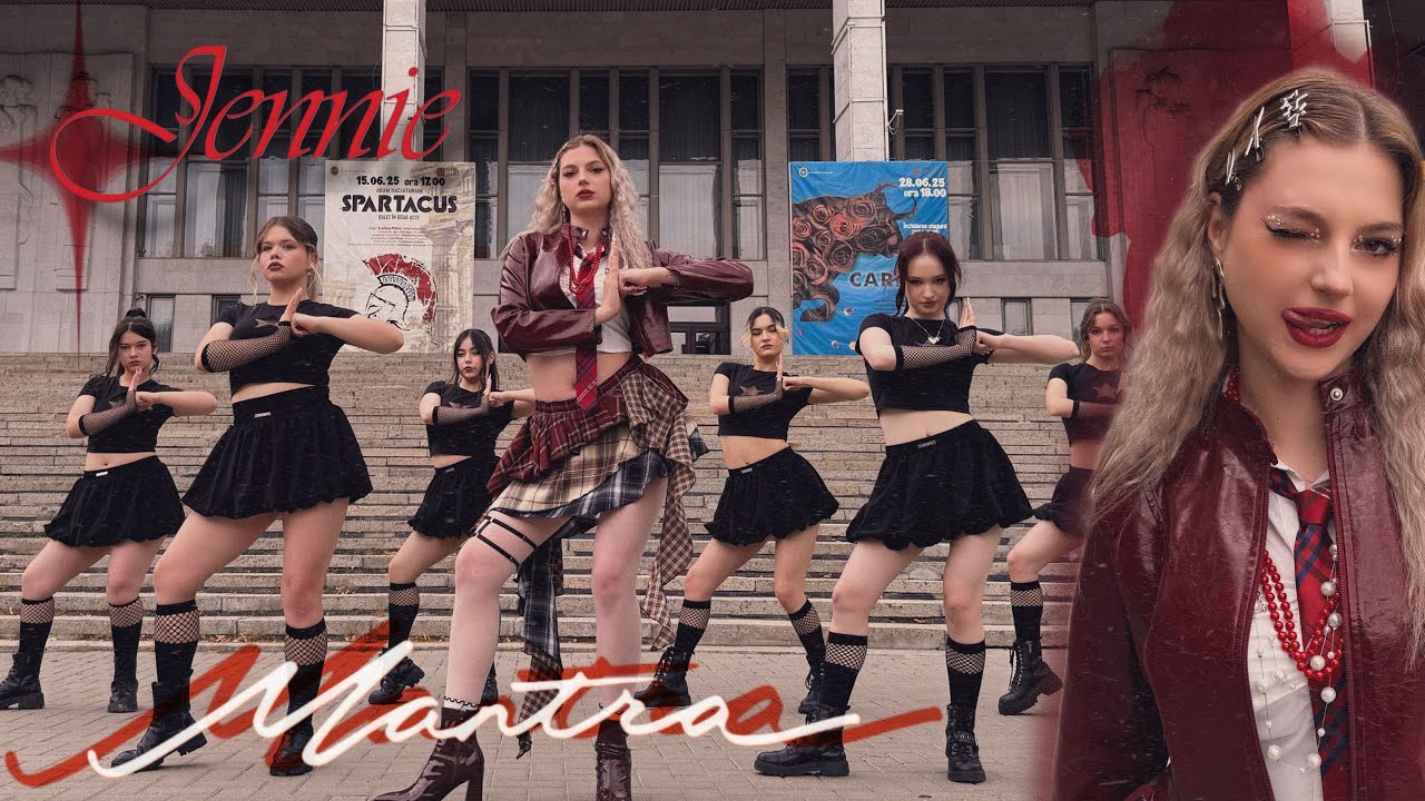 [K-POP IN PUBLIC] - JENNIE 'Mantra' || Dance Cover by SWEVEN || MOLDOVA
