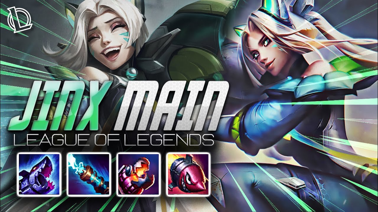 JINX MONTAGE - JINX MAIN | Ez LoL Plays #604 [60 FPS]