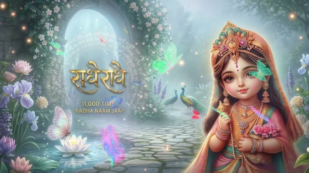 राधा नाम धुन माला