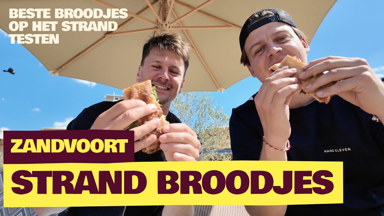 DE BESTE BROODJES OP HET STRAND IN ZANDVOORT! #36
