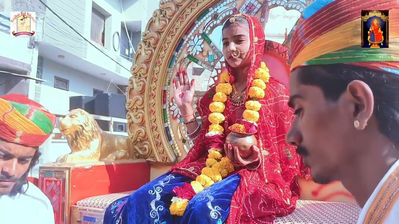 श्री माँ श्रीयादे माताजी भजन संध्या//भव्य शोभायात्रा #2026 #jalore @r.b.nschooljalore1784 