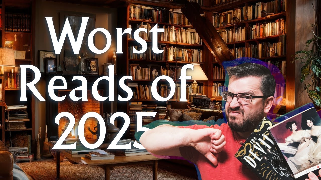 10 худших книг, которые я прочитал в 2025 году (самые большие читательские разочарования)