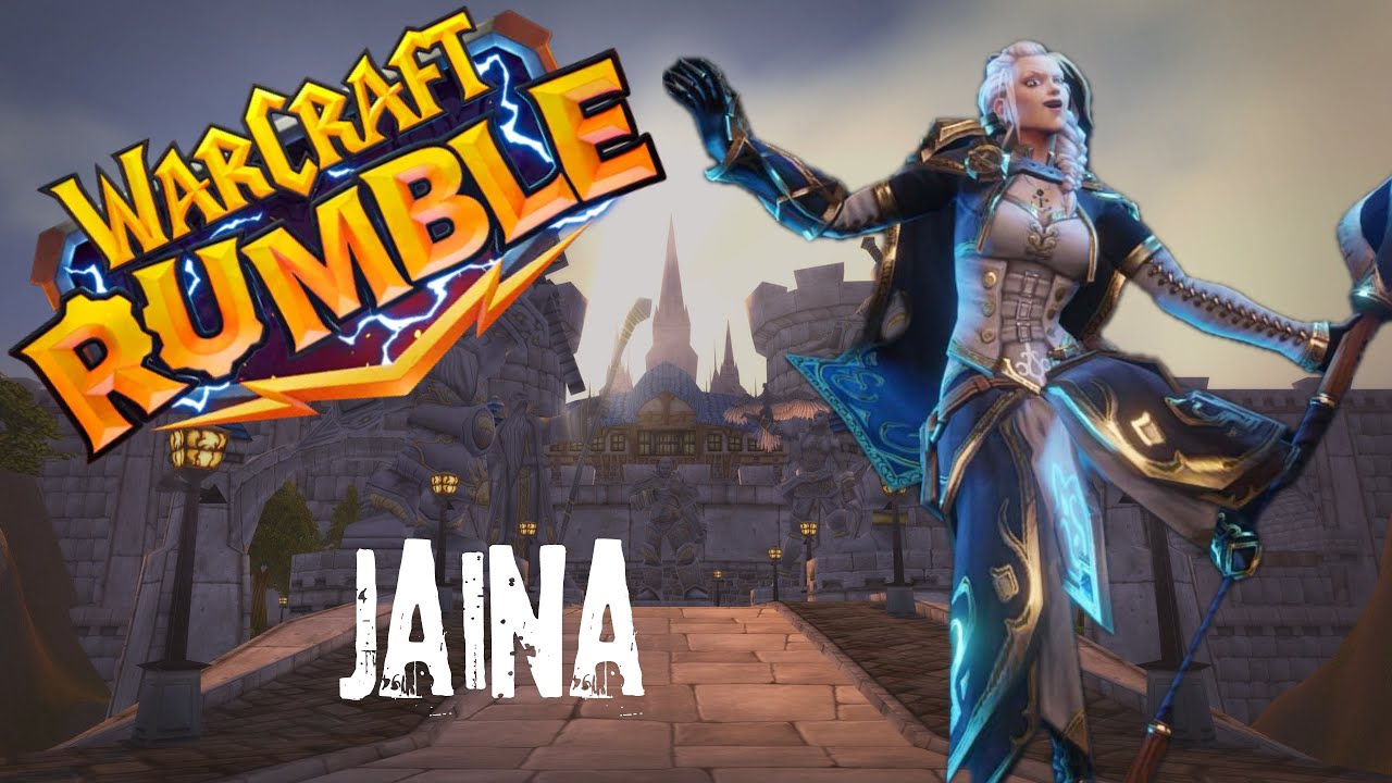 Warcraft Rumble PvP : Jaina Season 7 First Strike ( why everyone give up against this deck )