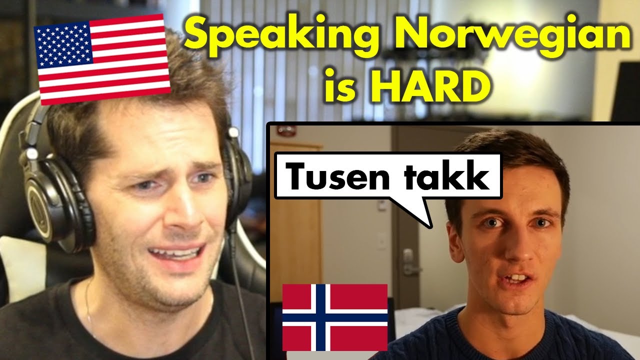 American Attempts to Speak Basic Norwegian