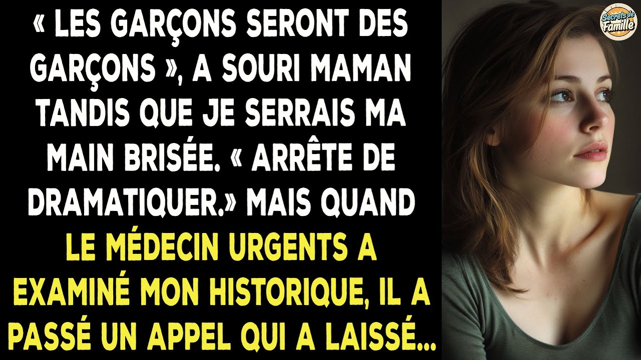 Mes Parents Ont Vu Mon Frère Me Casser La Main. D'après Eux, Il Jouait Juste. Le Médecin…