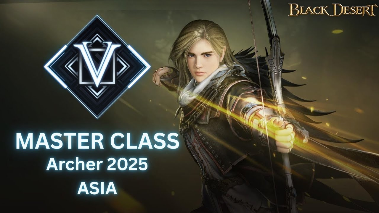 Мастер-класс 2025 Лучник Финал АЗИЯ Black Desert Online