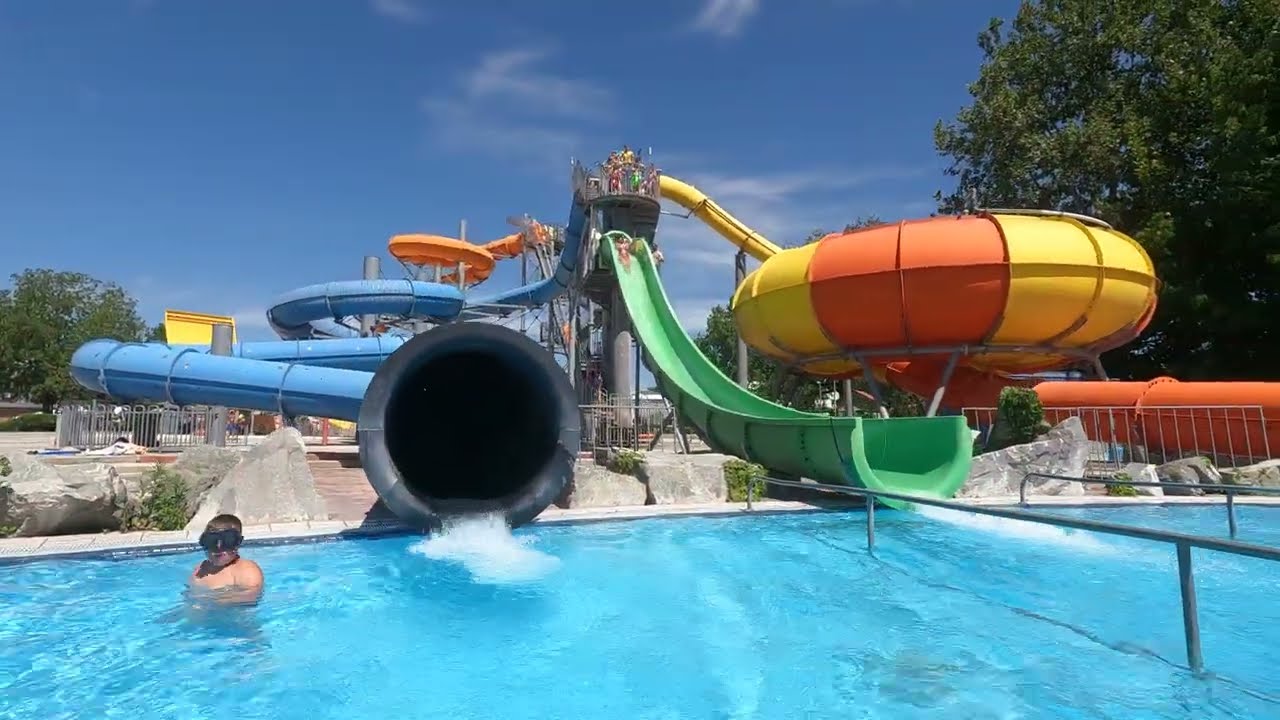 Water slide in Terme Catez
