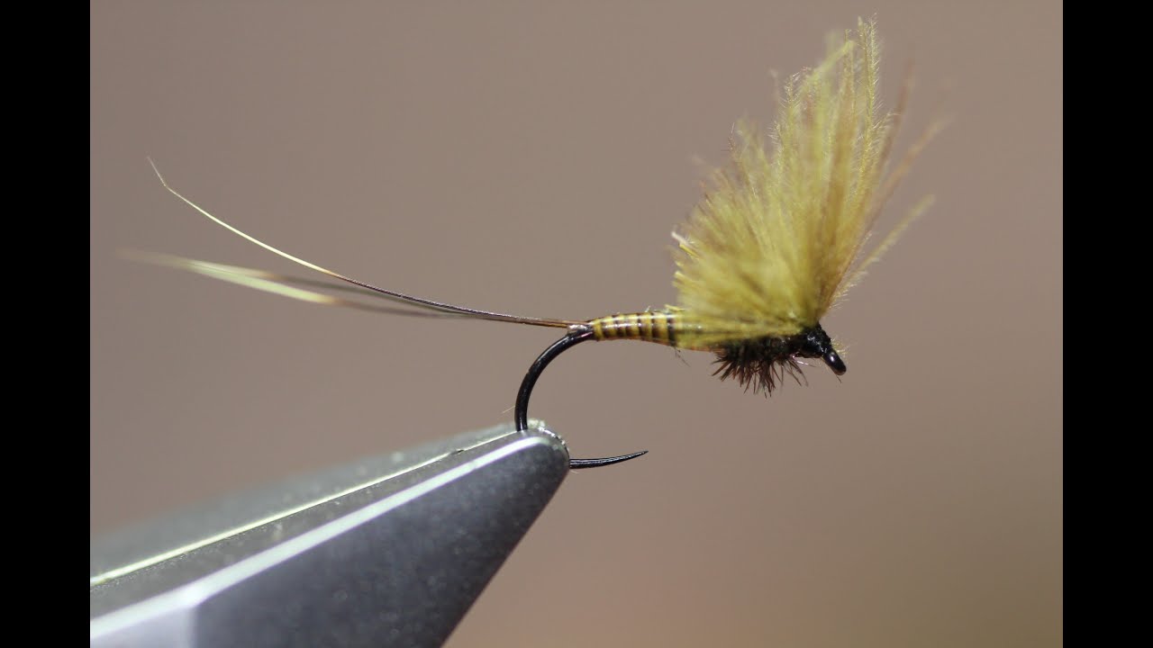 BWO Upright CDC wing SMHAEN STYLE (dry fly)