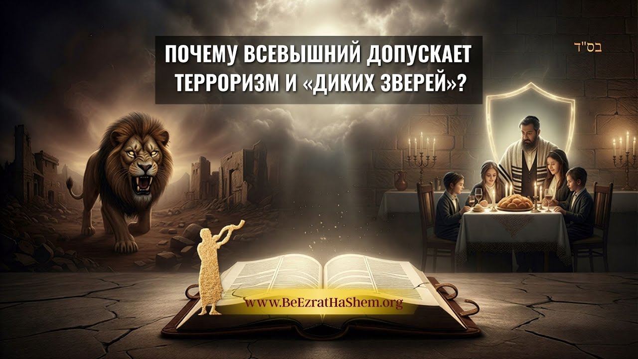 Почему Всевышний допускает терроризм и «диких зверей»? | Раввин Ярон Реувен