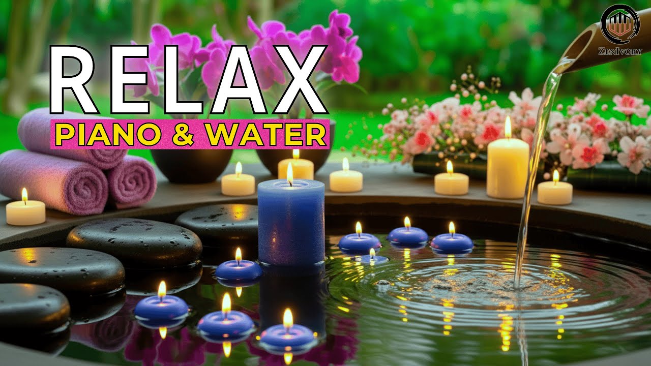 Relaxing Piano 🌼✨ | Peaceful Water Sounds for Deep Inner Calm