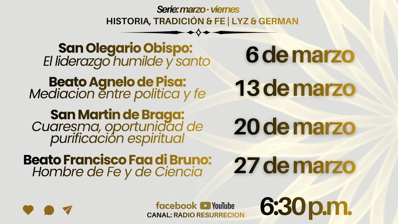 San Gabriel de la Dolorosa , Vivir para Cristo | H.T.F. con Lyz/German
