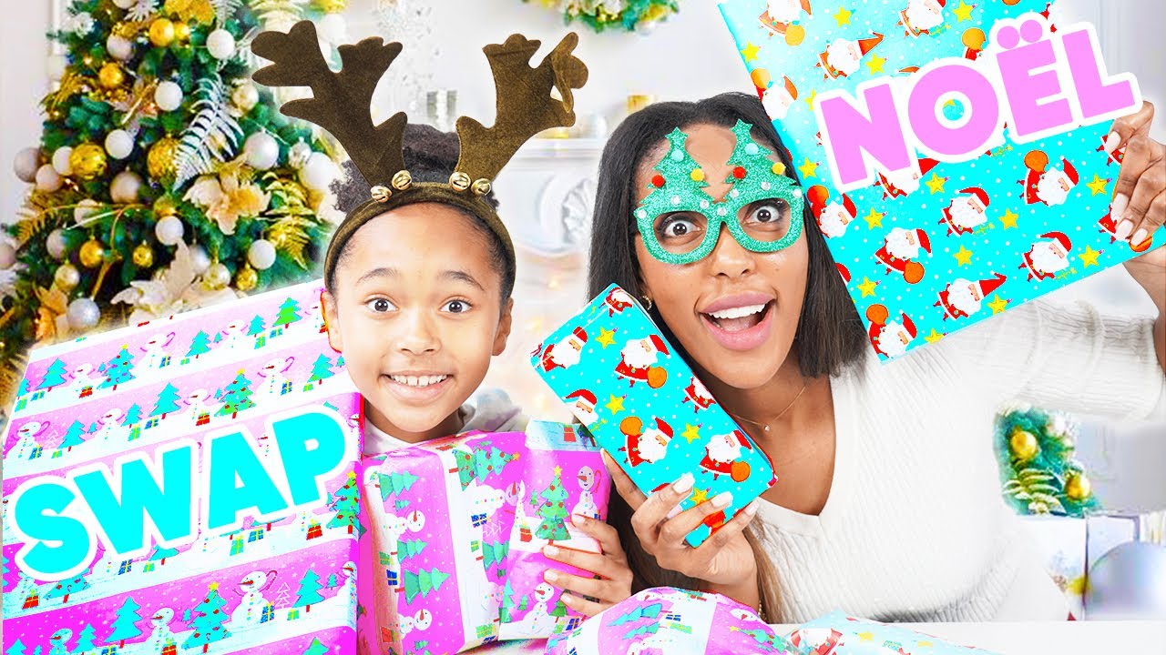 SWAP NOËL 2021 entre filles ! Echange de cadeaux mère et fille 💕