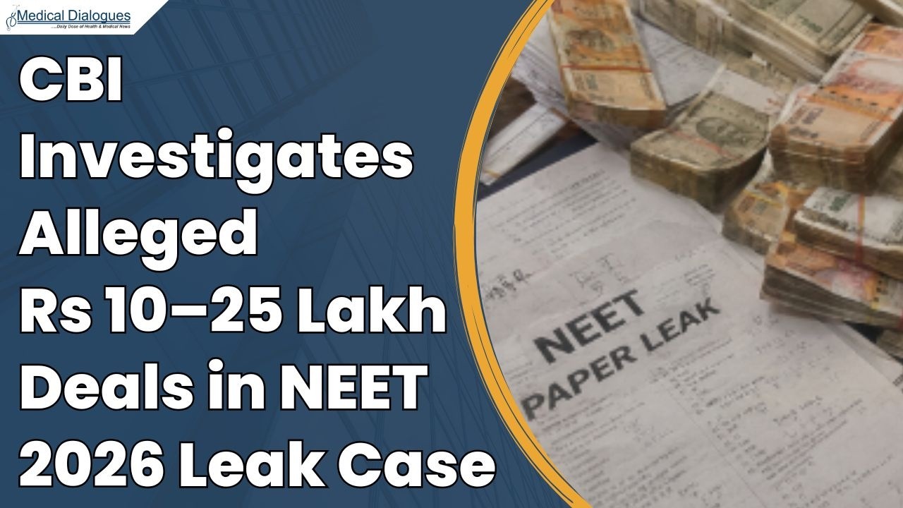 Родители под следствием CBI из-за предполагаемых сделок по утечке NEET 2026 на сумму 10&ndash;25 лакхов...