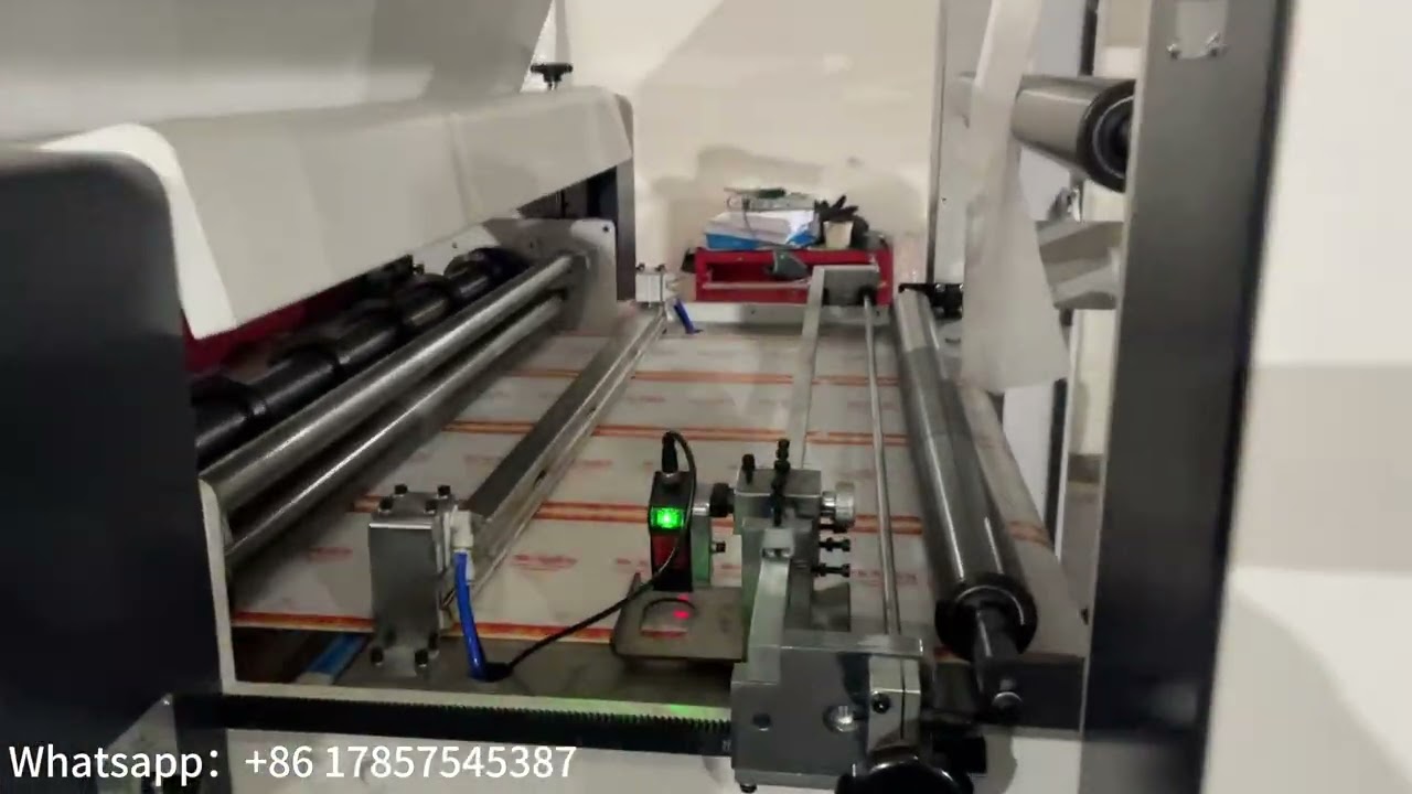 HKS-1100W roll to sheet cutting machine cut 20gsm McDonald's Hamburger paper