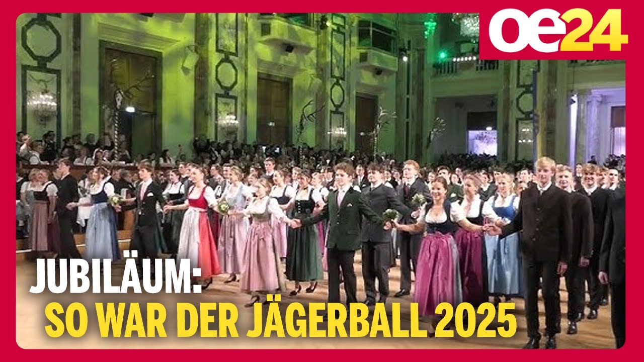 Jubiläum: So war der Jägerball 2025