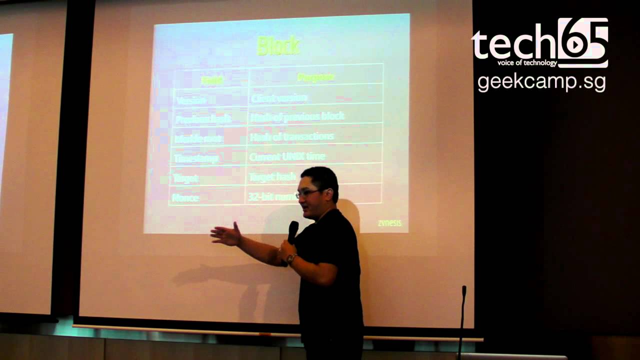 GeekcampSG 2012 #1 - Cryptography: How Bitcoin is safer than your bank? by U-Zyn Chua