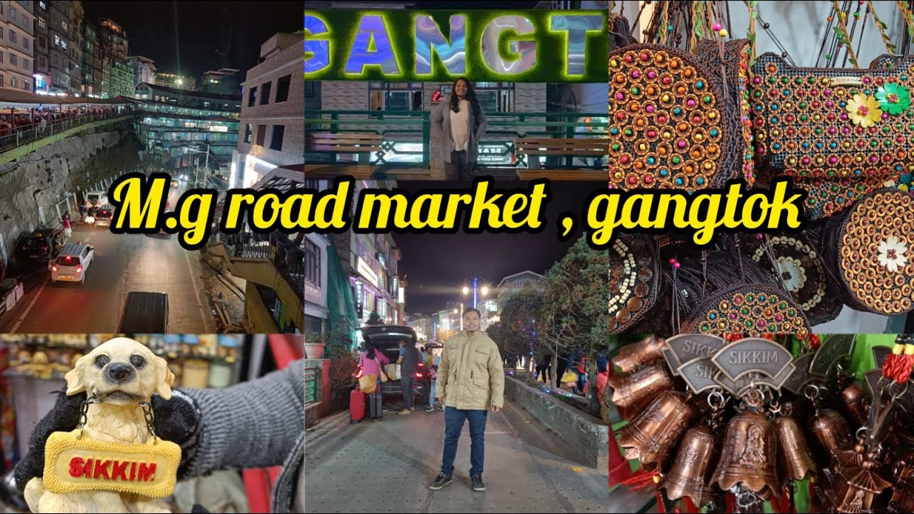 M.G Road Market , Gangtok | Day 2 | Cheapest Market For Shopping | @travelbees