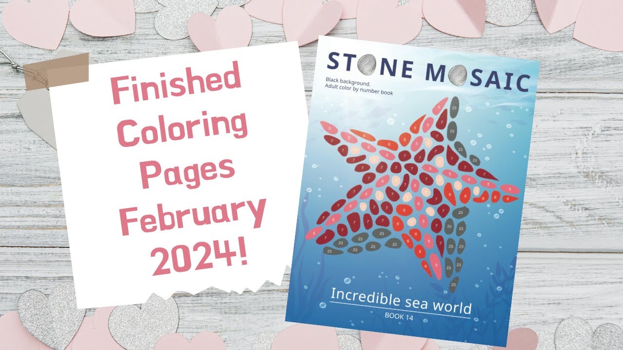 Finished Coloring Pages - February 2024
