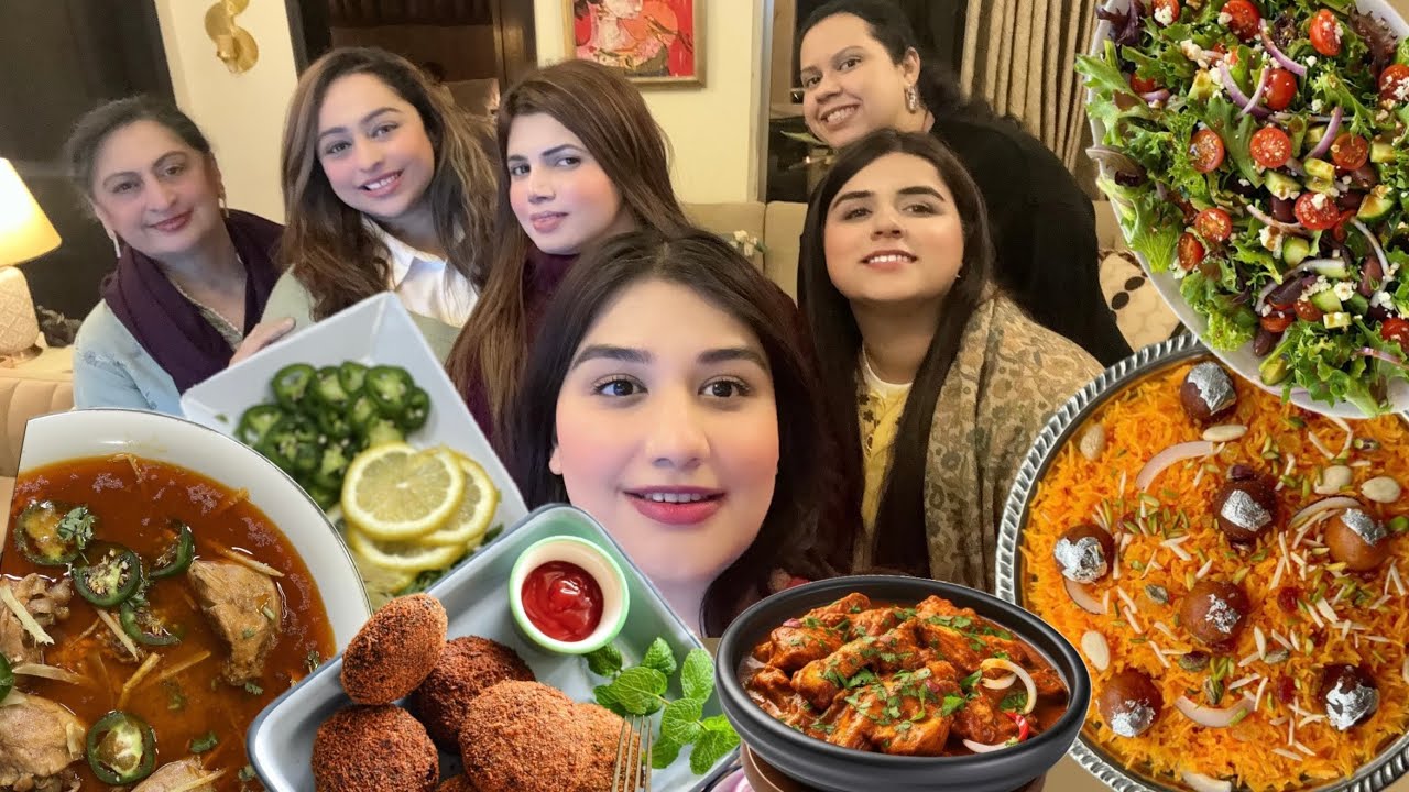 Hosted dinner at home | Why vlogs were not coming | Made everything myself 