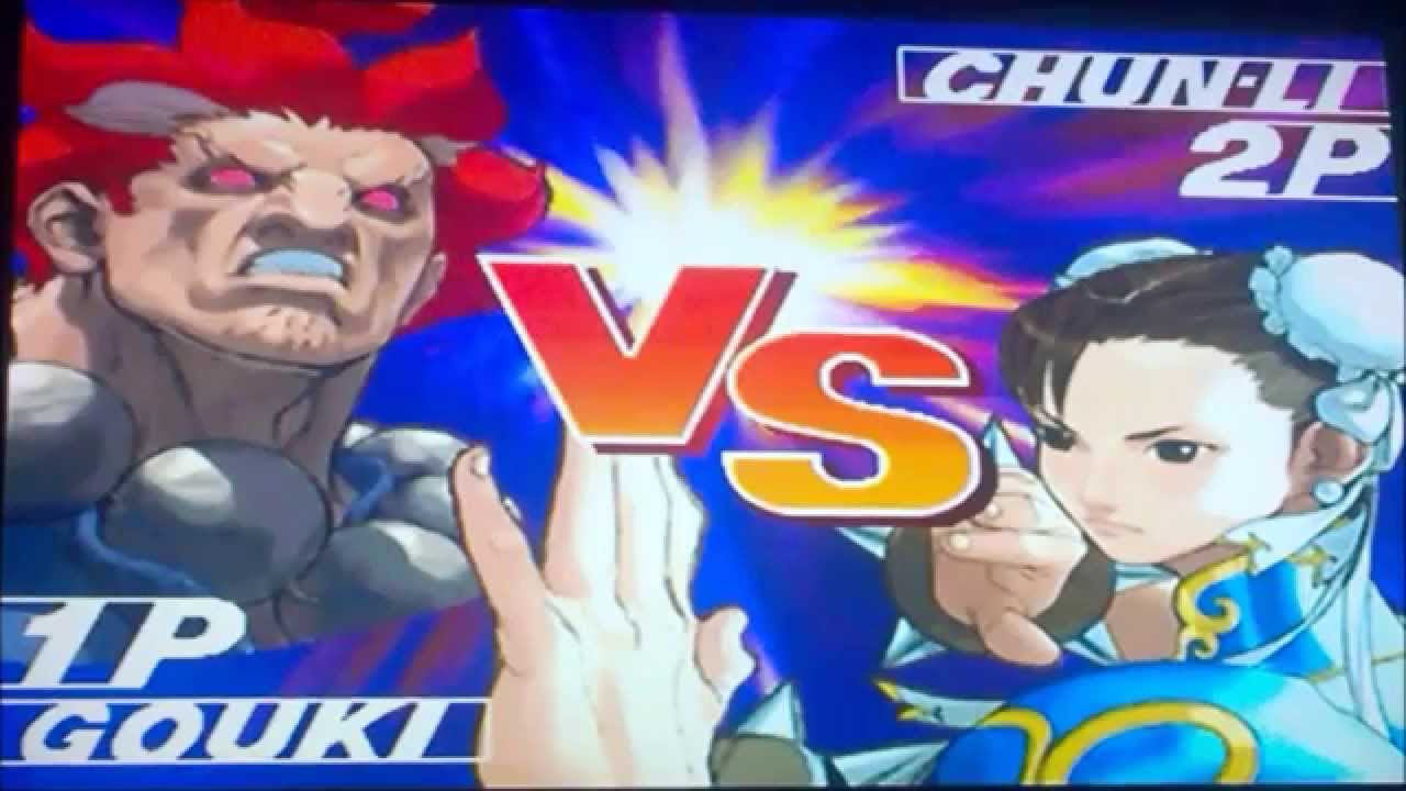 Street Fighter Banter Match Gouki vs Chun-Li