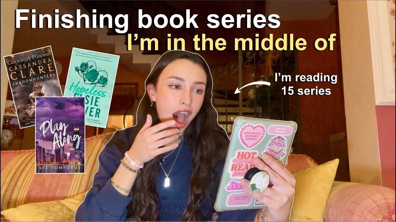 Finishing BOOK SERIES I'm in the middle of 📖✨📚 (spoiler free)