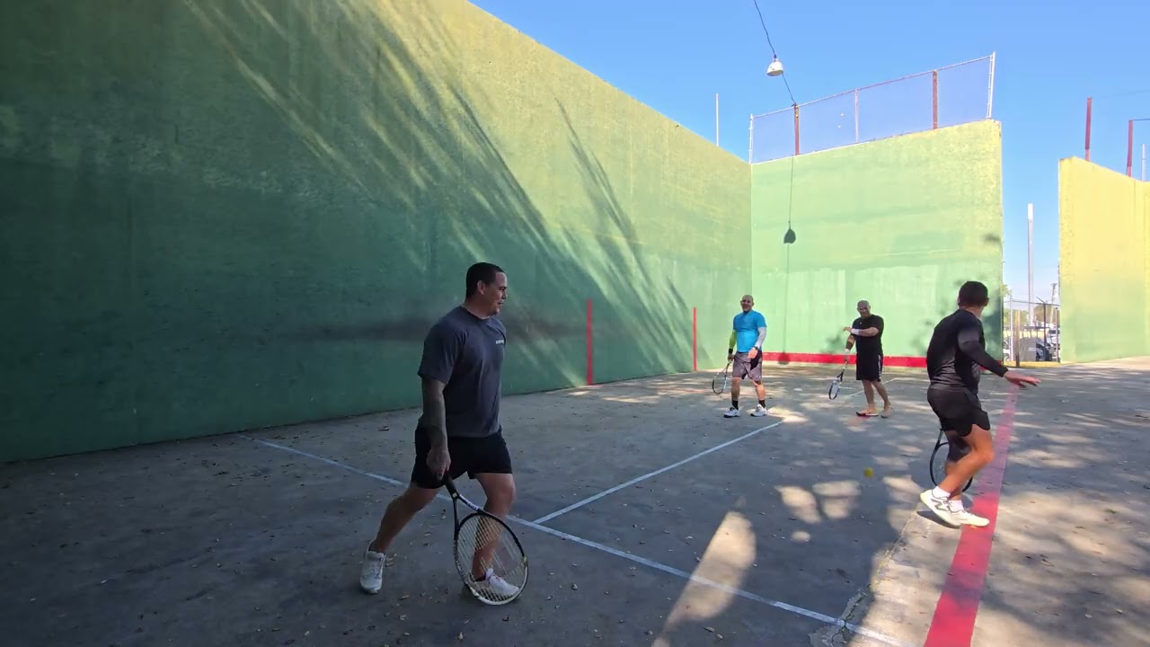 Killian Court ( Cancha Cubana ) Yoel - Alejandro vs Rolando - Alex