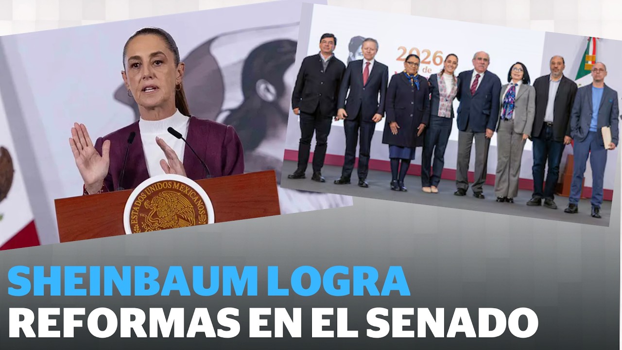 Senado aprueba reformas de Sheinbaum: l&iacute;mites a regidores y salarios de jueces | Reporte Indigo