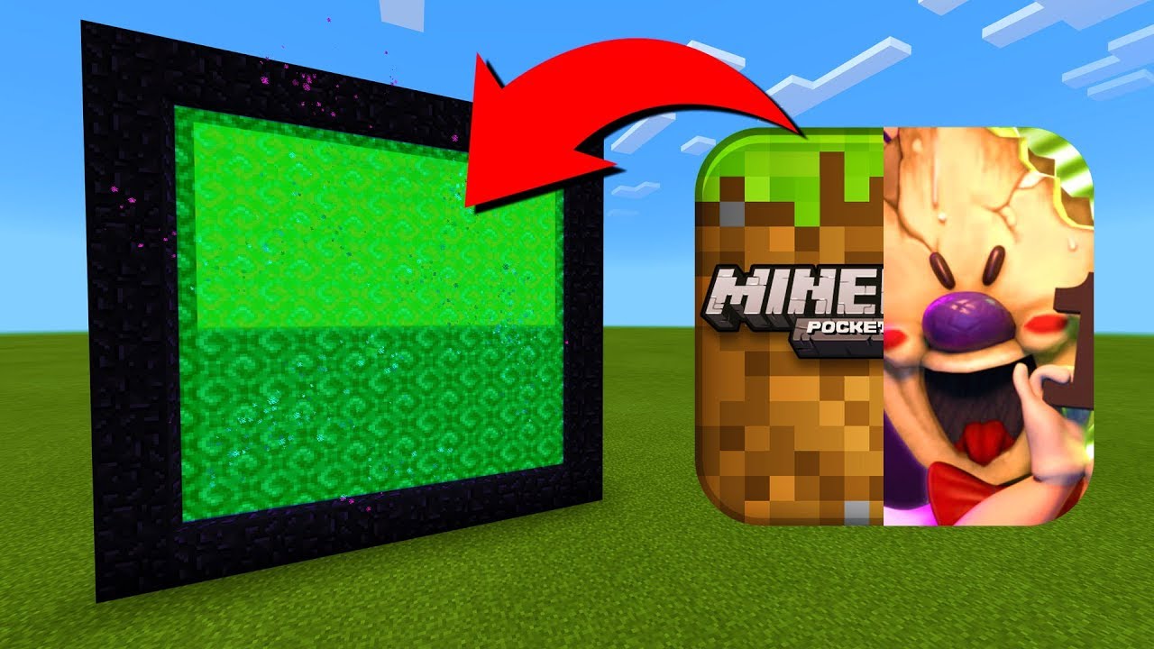 How To Make A Portal To The Minecraft vs Ice Scream Dimension in Minecraft!