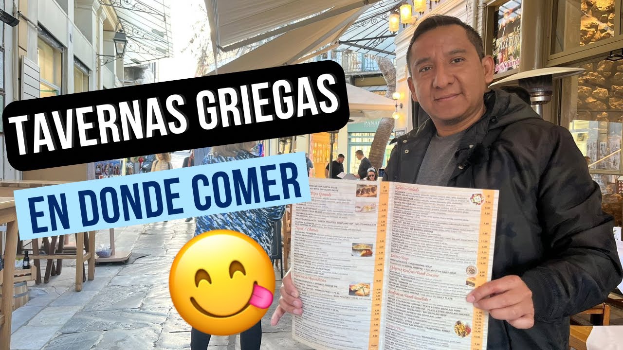 En donde comer en Atenas - Bueno, Bonito y Barato