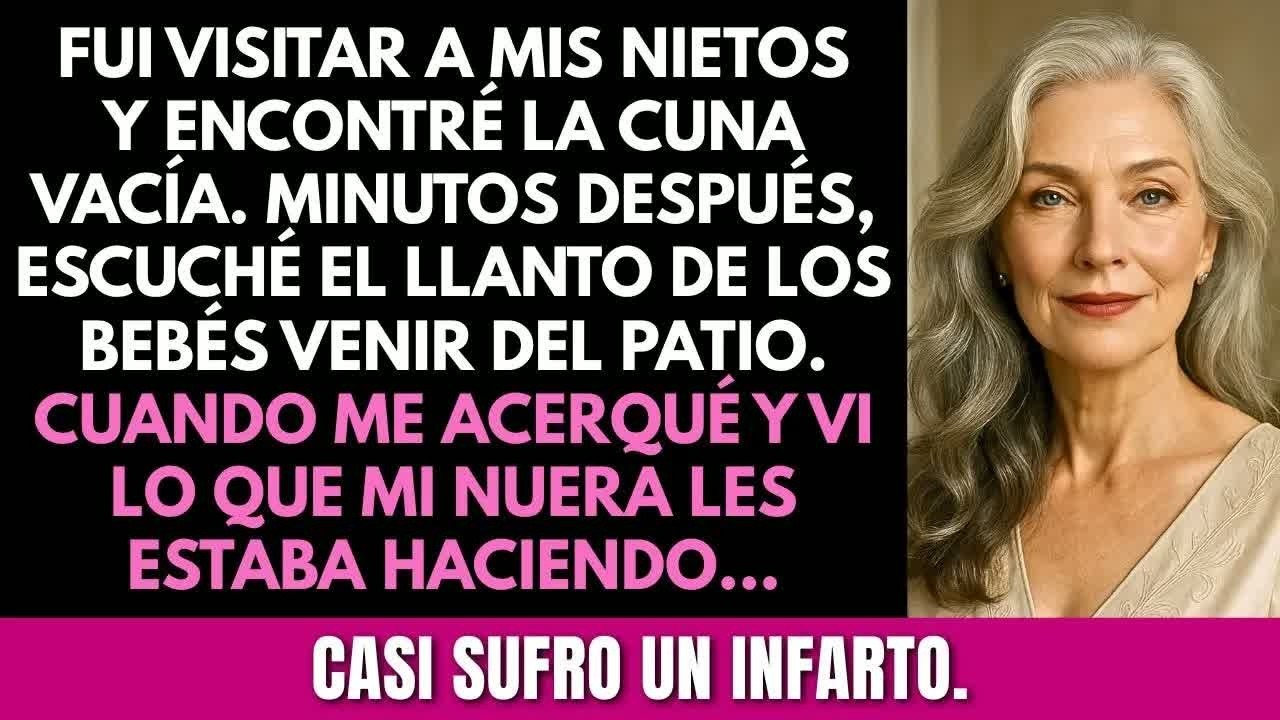 Fui a visitar a mis nietos y encontré la cuna vacía. Cuando vi lo que mi nuera hacía con ellos…