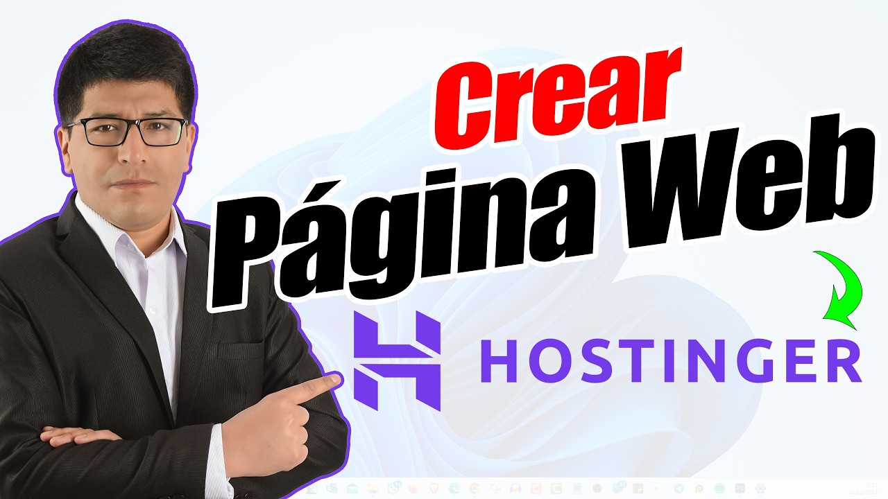 Cómo Crear una Página Web con Hostinger + Dominio GRATIS (Guía Paso a Paso)