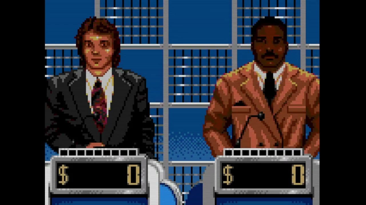 How stupid am I? Jeopardy for Megadrive