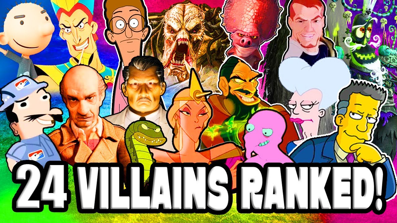 Jambareeqi Ranks FOX ANIMATION Movie Villains!