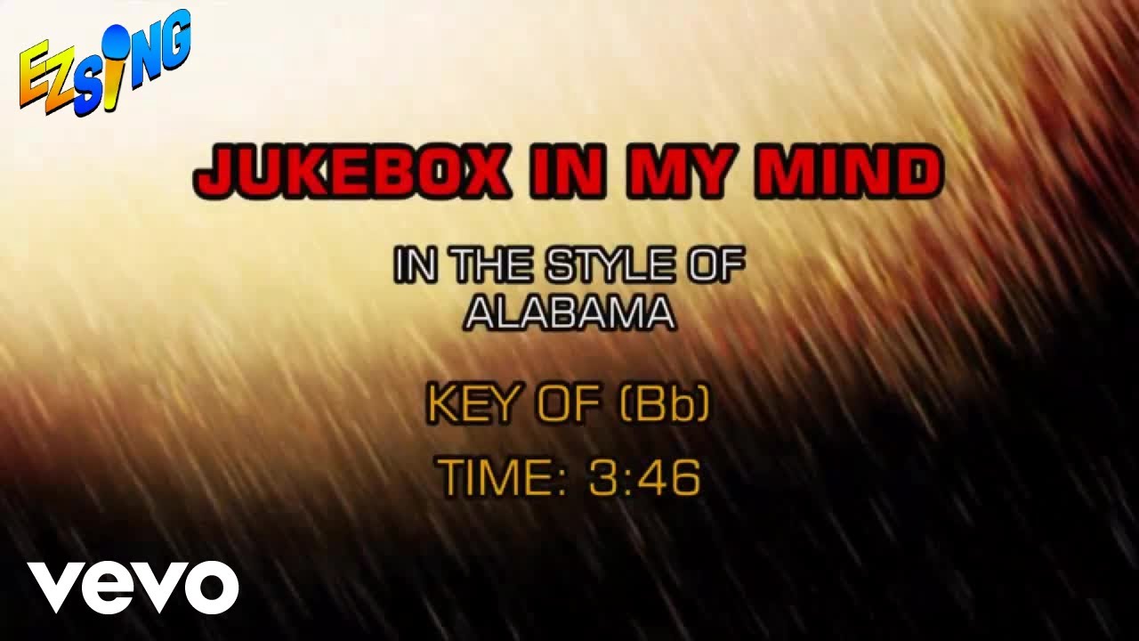 Alabama - Jukebox In My Mind (Karaoke)