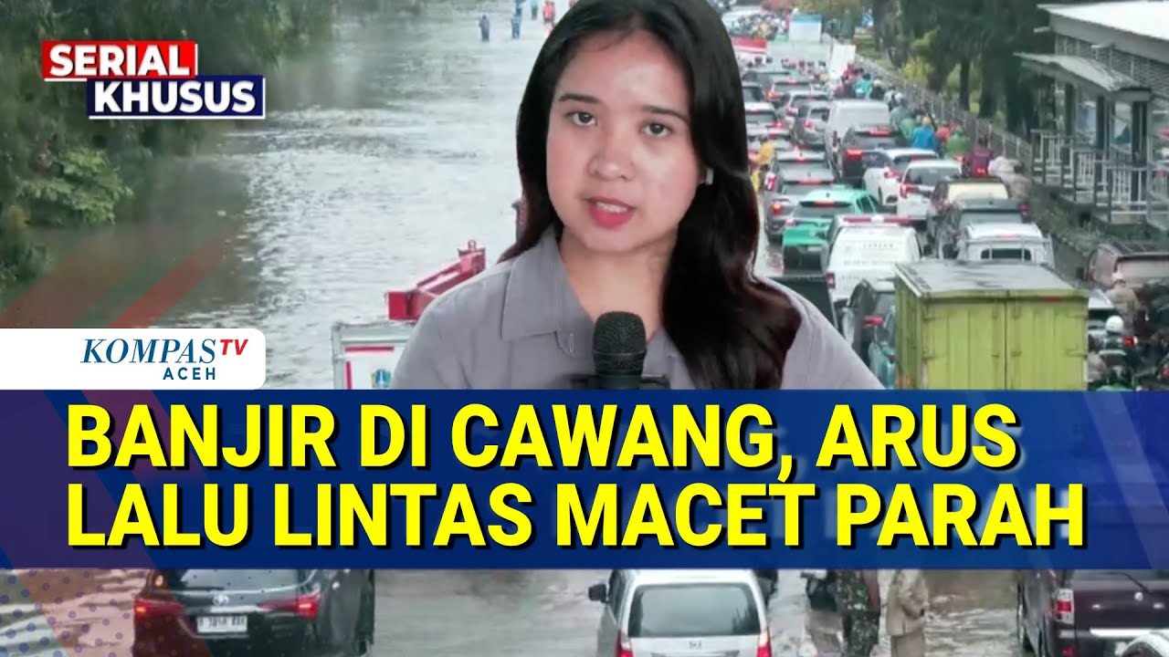 Pantauan Banjir Jakarta: Kemacetan Parah Terjadi di Cawang