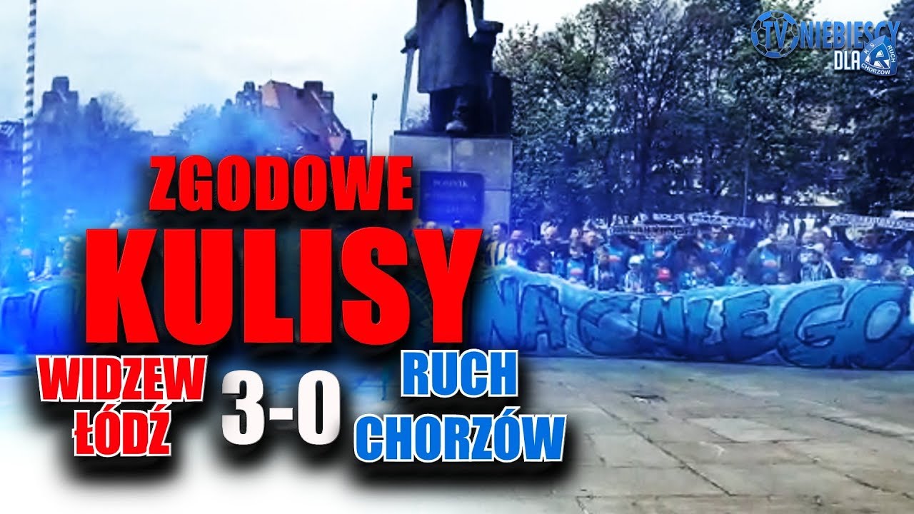 ZGODOWE KULISY: Widzew Łódź 3-0 Ruch (04.05.2019 r.)