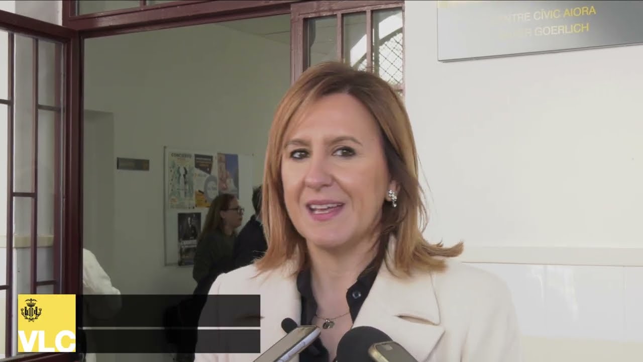 María José Catalá. Visita el nou centre cívic d'Aiora. (08/01/2025)