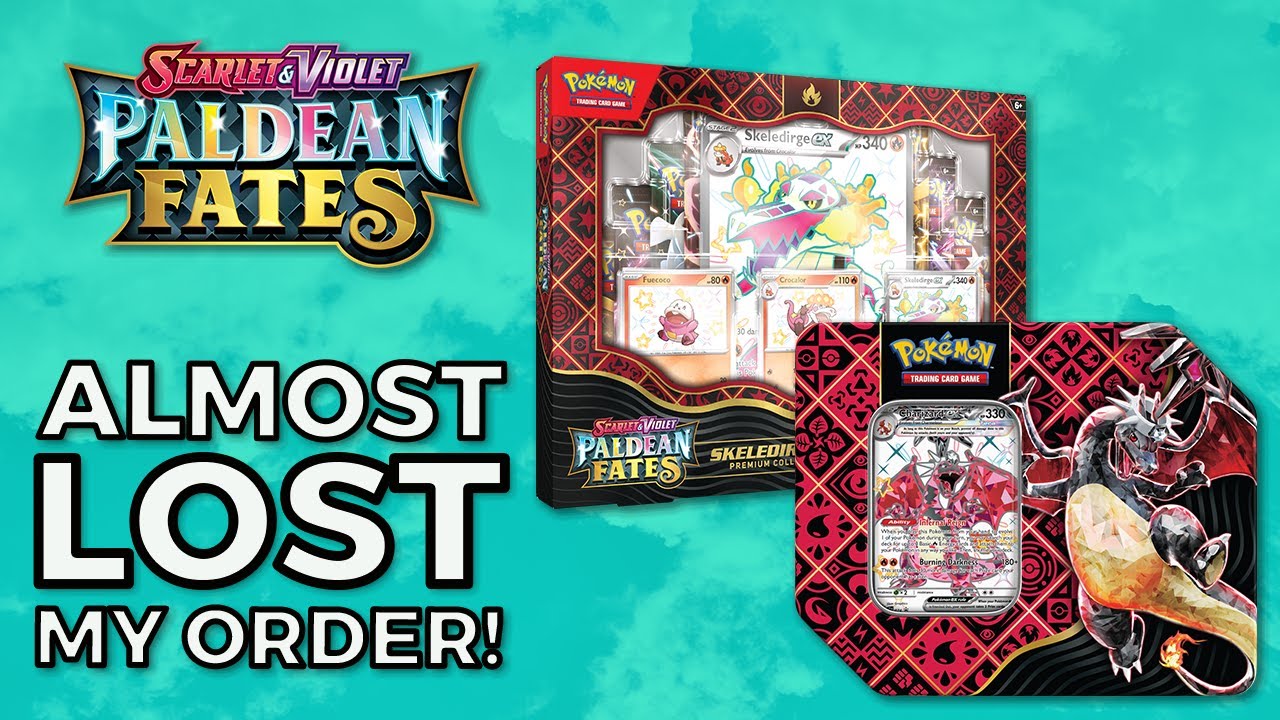 USPS Almost LOST my Paldean Fates Wave 2 Order!