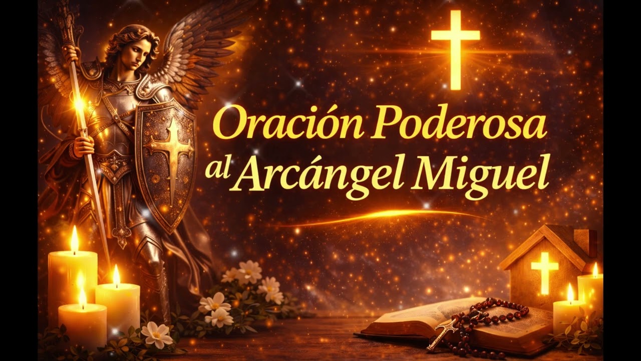 Oración Poderosa al Arcángel Miguel para Protección contra Todo Mal