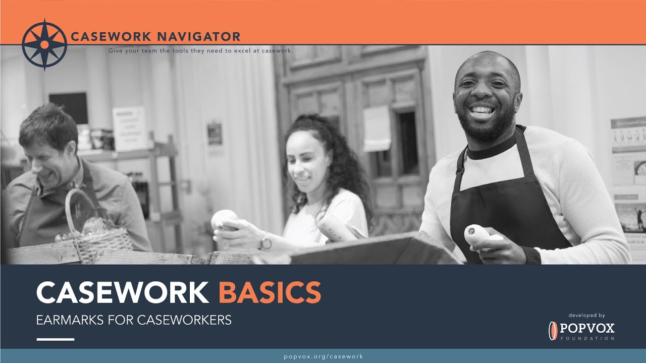 Casework Basics Webinar: Appropriations for Caseworkers