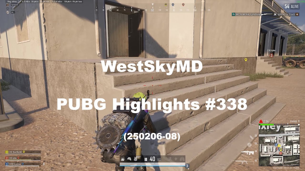 [PUBG] WestSkyMD Highlights 338 #배그 #pubg #highlights #montage #하이라이트 #streamer #kills #fps