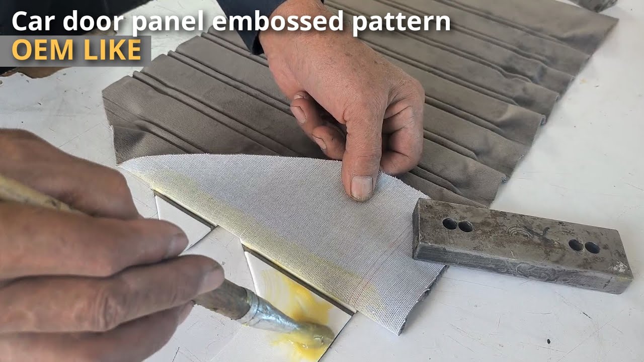 Car door panel embossed pattern OEM LIKE