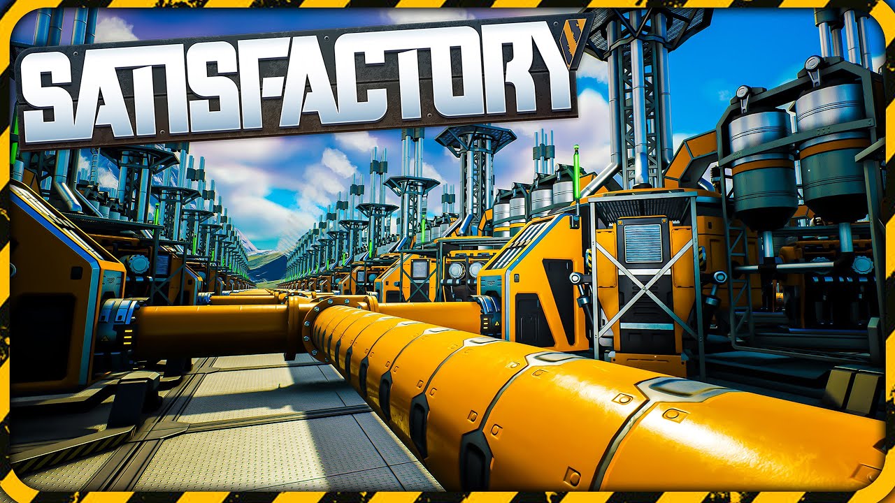 I now have 69,000 MEGAWATTS!! in Satisfactory Update 7 -  Part 9