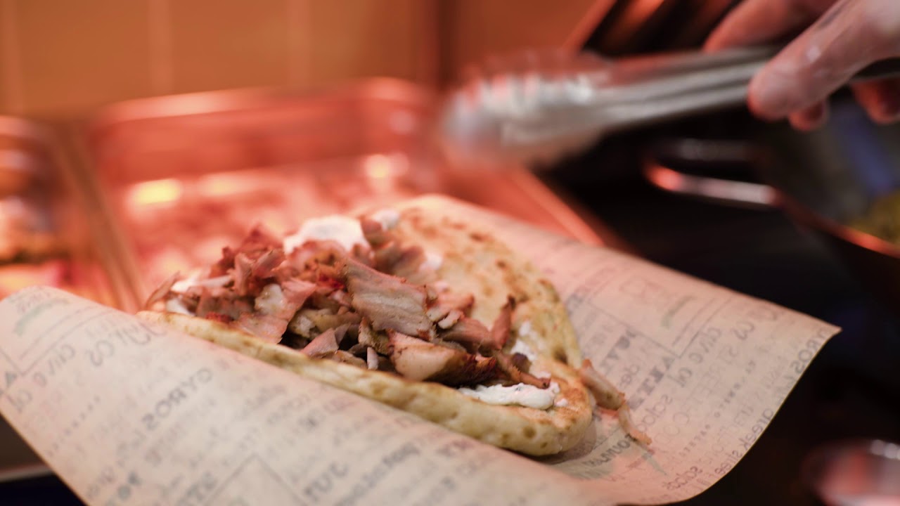 The Olive Street Food - Greek Pita Wrapped