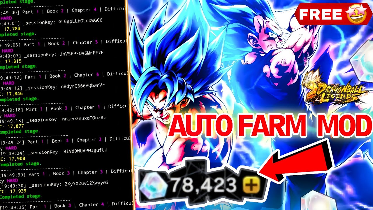 Dragon Ball Legends Auto Farm Chrono Crystals 2025 | Story & Event Auto Farming